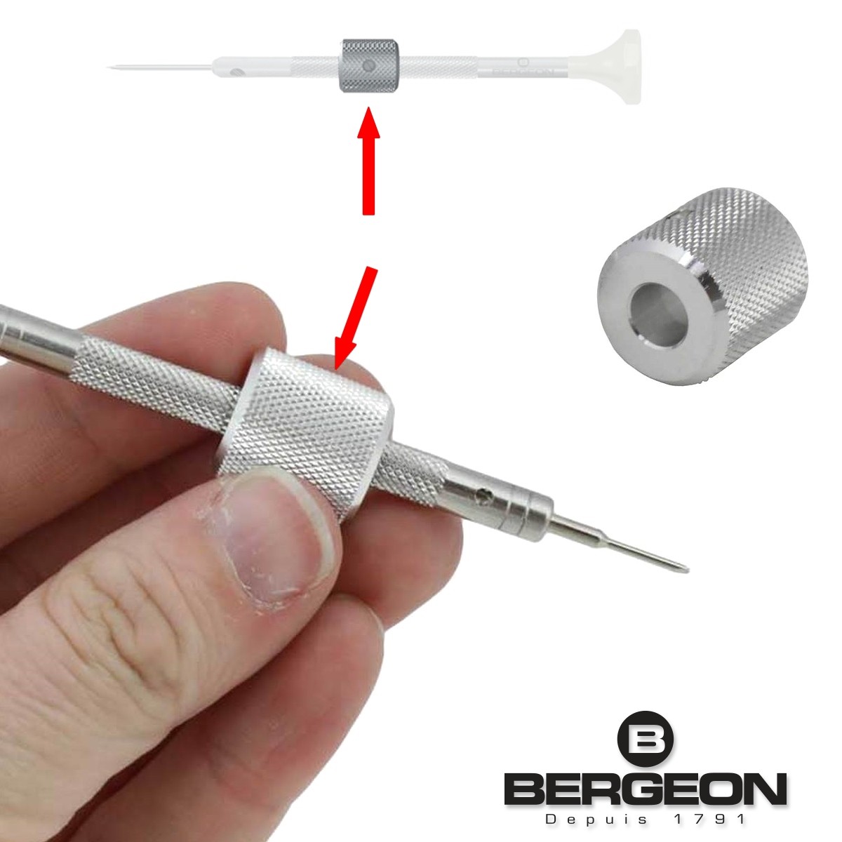 BERGEON Screwdriver - For Attaching Watch Bands & Buckles