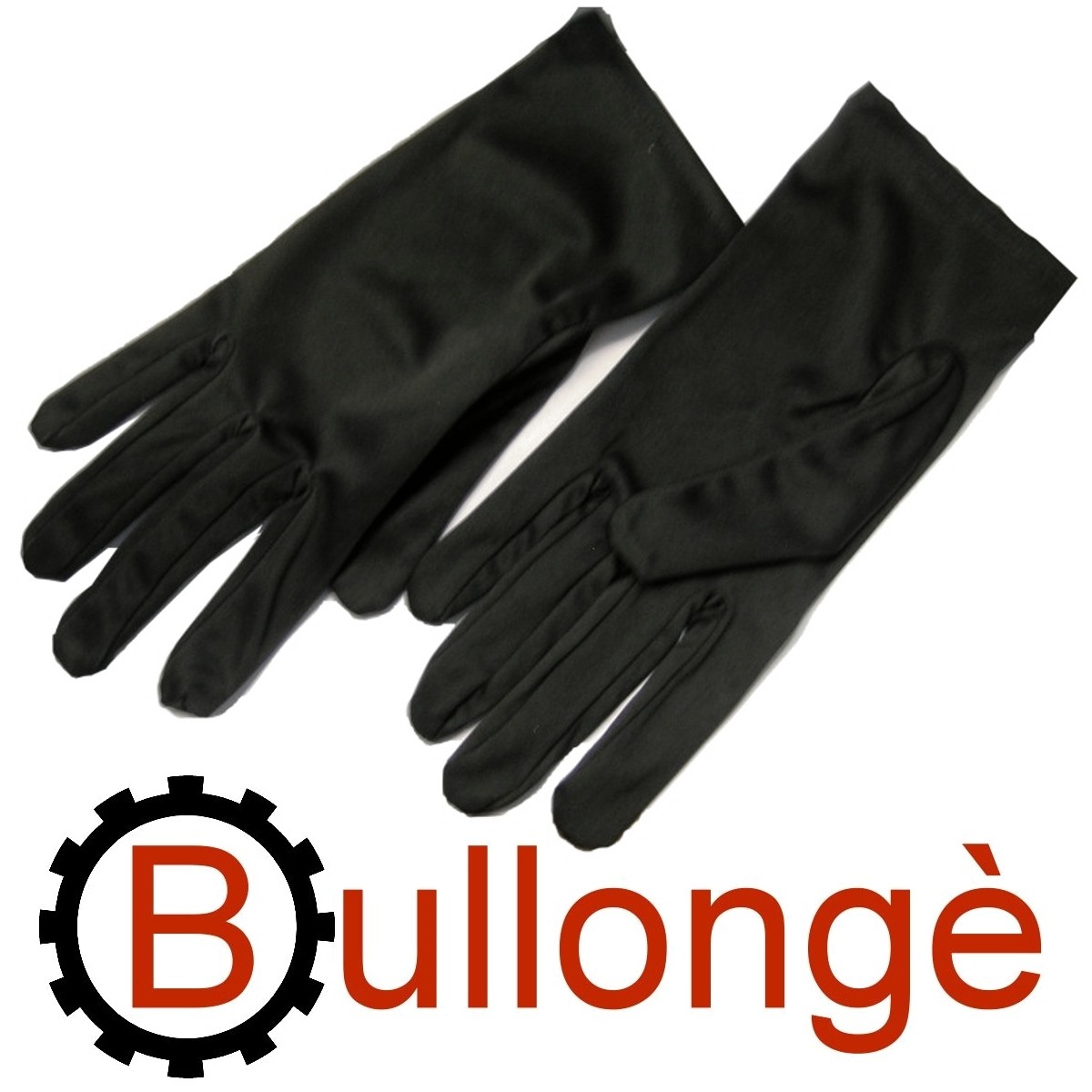 BULLONGÈ black microfiber gloves WATCHLINE W 8 for presentation watches