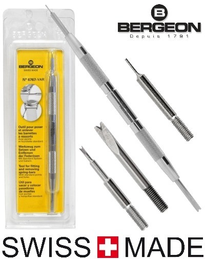 Bergeon 6767 S Spring Bar Tool - Watch Tools at Wristbuddys